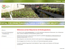 Tablet Screenshot of ex-situ-erhaltung.de